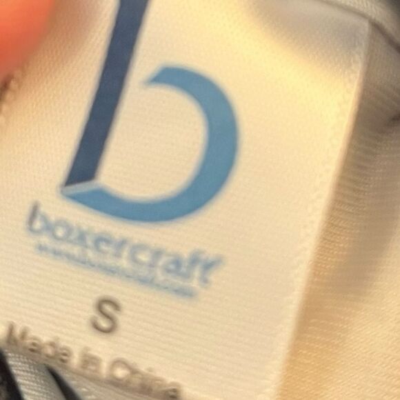 Boxercraft Blue and White Athletic Shorts, Size S - Picture 3 of 7